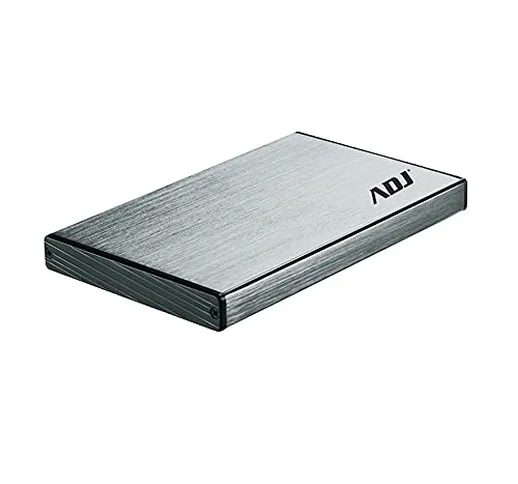 Adj AH612 Case Esterno per Disco Rigido 2.5" USB 3.0, Case Hard Disk Esterno per 7 e 9,5 m...