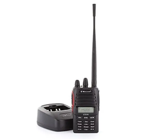 Midland CT210 RTX VHF Ricetrasmettitore, Nero