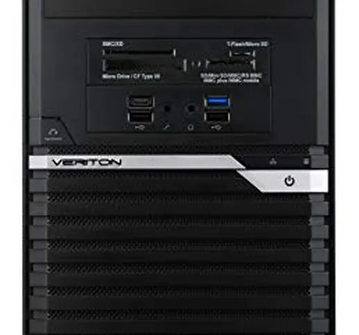 Acer Veriton M6660G Desktop con Processore Intel Core i9-9900K, Ram 16GB DDR4, SSD 512GB M...