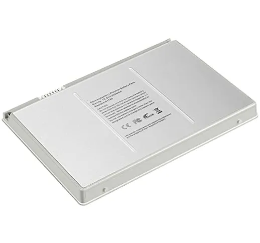 Exmate Batteria A1189 MA458G/A MA458J/A per Apple MacBook Pro 17" A1151 MA092[10.8V 6300mA...