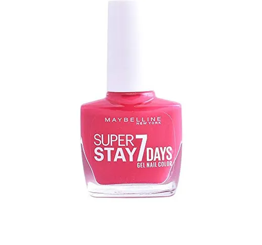 Maybelline New York Superstay 7 Days Smalto Effetto Gel, 180 Rose Fuchsia