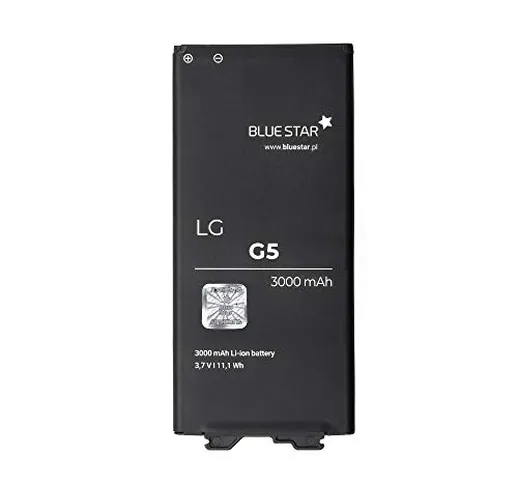 Blue Star Premium - Batteria da 3000 mAh Li-Ion de Capacità Carica Veloce 2.0 Compatibile...