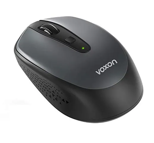 VOXON Mouse Bluetooth, Mini Mouse Wireless Portatile, 1600 DPI 3 Livelli Regolabili, 4 Pul...