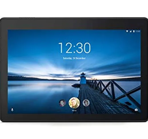 Lenovo TAB E10 Tablet, Display 10,1" HD IPS, Processore Qualcomm Snapdragon 210, 16GB espa...