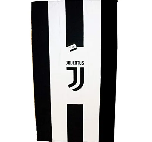Telo Mare Piscina Ufficiale FC Juventus Morbido Originale Nuovo Modello Juventus Bianco Ne...