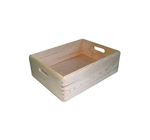 Box Machx cesta legno pratica 40x30 h.23 [MACHX]