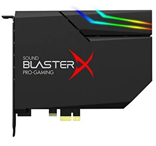 Creative Sound BlasterX AE-5 - Scheda audio PCIe e DAC da gioco ad alta risoluzione, Ampli...