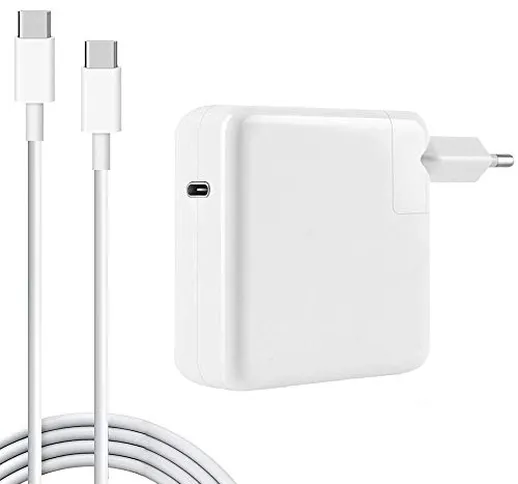 87W USB-C Type-C A1719 Alimentatore Caricabatterie di Ricambio per apple Latest Macbook pr...