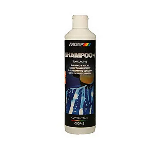 Motip shampoo 500 ml super shampo con cera auto moto bici