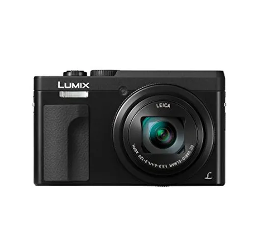 Panasonic DC-TZ90EG-K Fotocamera compatta da viaggio con zoom 30x, funzione Selfie, 4K PHO...