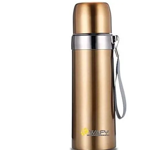 ZYLLL Thermos Cup Doppia Parete Boccette per Vuoto in Acciaio Inossidabile caffè tè Latte...