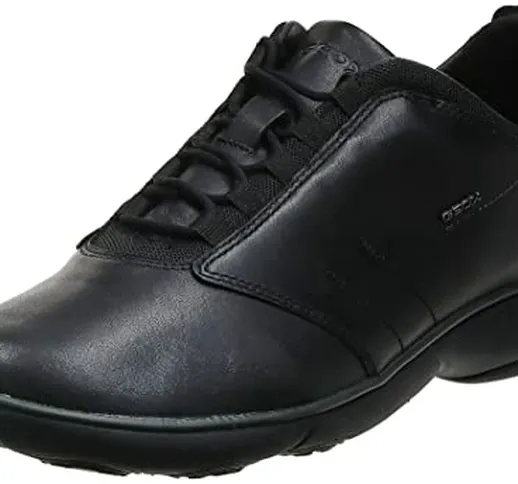 Geox Nebula Uomo B, Scarpe Sportiva, Nero, 43 EU