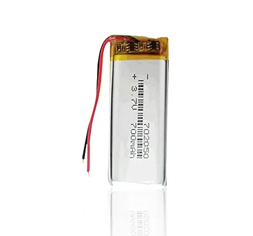 1 Pezzi 702050 3.7 v 700 mAh Ai Polimeri di Litio Li-Po Batteria agli Ioni di Litio, per M...