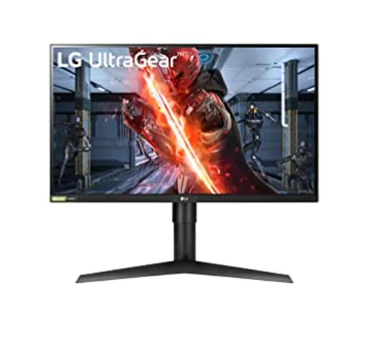 LG 27GL83A UltraGear Gaming Monitor 27" QuadHD IPS 1ms HDR, 2560x1440, G-Sync Compatible e...