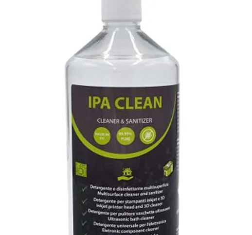 IPA Clean detergente Isopropanolo Alcool puro al 99.9%, Alcool Isopropilico per pulizia, p...