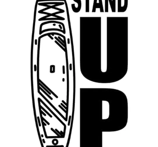 Stand Up Paddle Board: Watersports SUP Board Notebook I Summer Water Sports Paddle Board P...