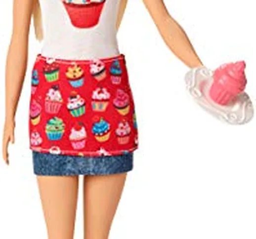 Barbie- Cupcake, per Sognare in Grande, Multicolore, FHP65