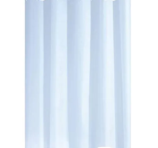 Ridder Tende Da Bagno Per Doccia In Plastica, Design Standard, 180 X 200 Cm, Bianco