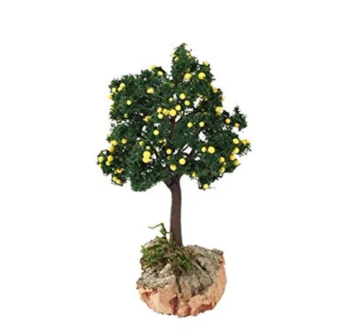 Ferrari & Arrighetti Albero di Limoni per Presepe, Verde, 4 x 4 x 13 Centimetri