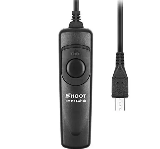 SHOOT Rm-vpr1 Interruttore Telecomando Shutter Release Remoto per Fotocamera Reflex per So...