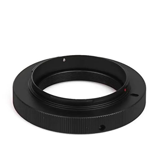 Delamax Adattatore obiettivo T2-AF compatibile con obiettivi T2 su fotocamere Sony Alpha e...