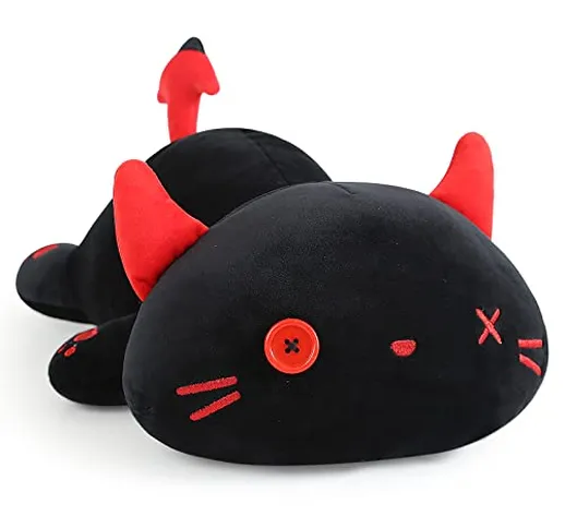 shownicer Peluche a forma di gatto nero, giocattolo di peluche, regalo per bambini, ragazz...