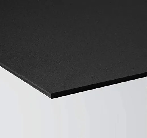 Pannello Lastra Forex 50x50 cm pvc nero altissima qualità spessore 3 mm