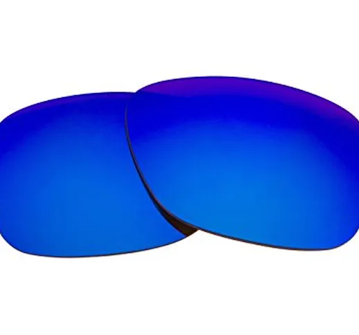 Seek Optics Lenti di ricambio compatibili con RAY BAN Justin 4165 Polarizzato Blu Mirror
