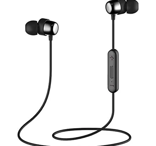 HAVIT Auricolari Bluetooth Auricolare Cuffie Bluetooth Senza Fili Sport, Wireless Impermea...