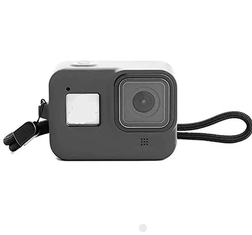 Cover silicone compatible per GoPro Hero 8 Action Camera, accessorio in TPU di ricambio Cu...