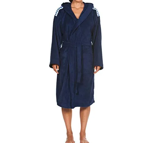 Arena Core Soft Robe, Accappatoio Unisex Adulto, Blu (Navy White), M
