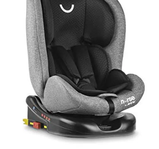 JanÈ Giro 360º Seggiolino Auto Gruppo 0 1 2 3, da 0 a 36 Kg, Rotazione 360, Isofix e Top T...