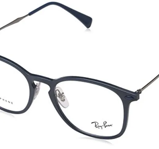 Ray-Ban 0RX 8954 8030 48 Montature, Blu (Blue/Grey Graphene), Uomo