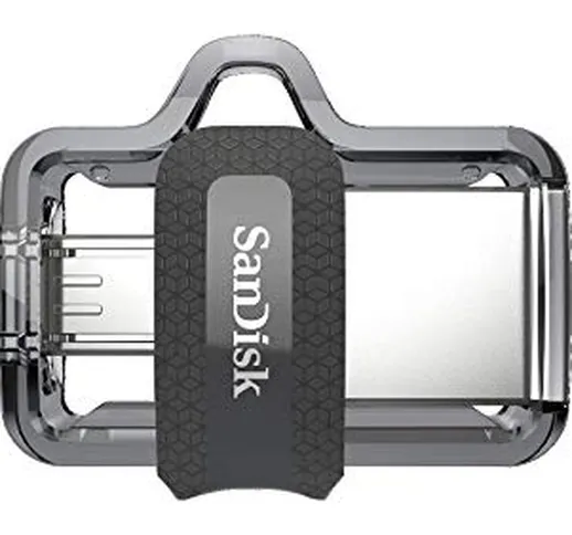 SanDisk Ultra Dual M3.0 USB Flash Drive 32GB, fino a 150 MB/s