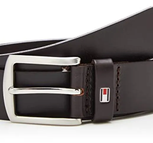 Tommy Hilfiger New Denton 3.5 Belt Cintura, Marrone (Testa di Moro 965), 95 Uomo