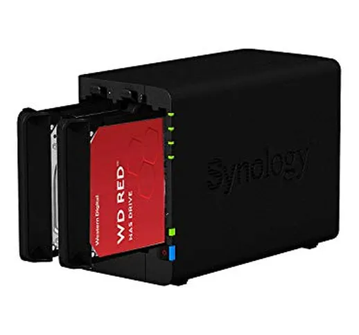 Synology DS220+ 6 GB Syno NAS 2TB (2 x 1TB) WD RED