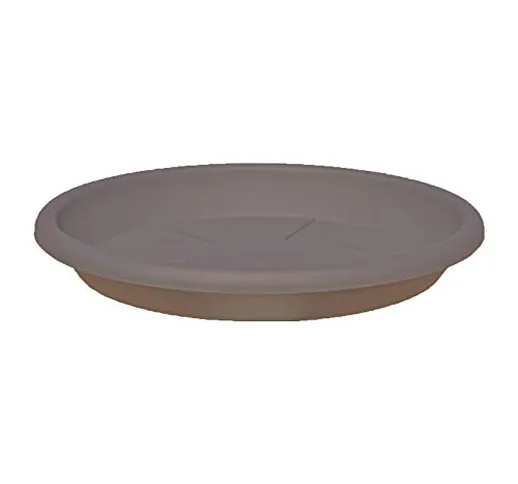 vasar Sottovaso Circolare in plastica Eolo-78 - Tortora- ⌀64,5x9