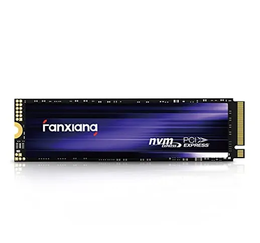 fanxiang S880 2TB PCIe 4.0 NVMe SSD M.2 2280 Unità interna a stato solido - Fino a 7300 MB...