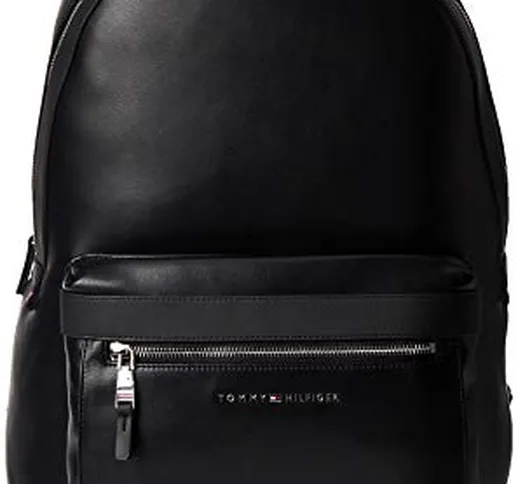 Tommy Hilfiger TH Metro Backpack, Borse Uomo, Nero (Black), 1x1x1 centimeters (W x H x L)