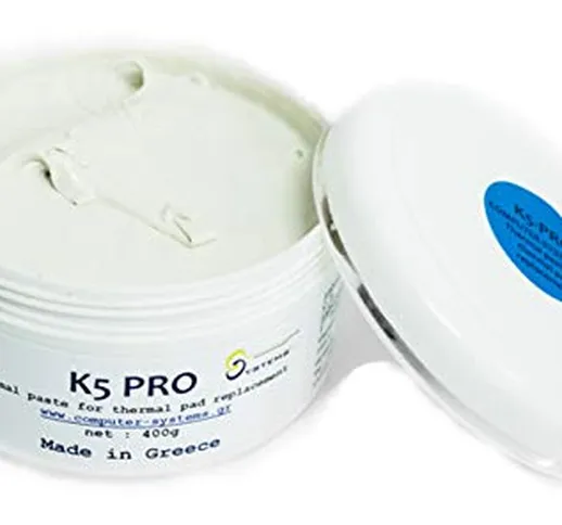 CS Labs K5 PRO Pasta Termica Viscosa 400g per Sostituzione Pad Termico Compatibile con iPh...