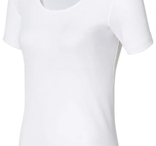 Odlo – Biancheria Intima per Donna, Misura S, Unisex Adulto, Shirt Short Sleeve Crew Neck...