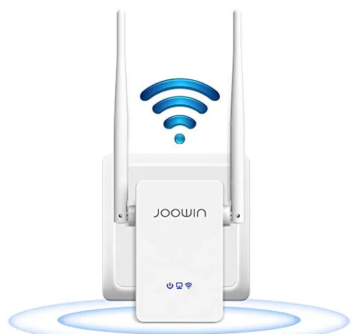 JOOWIN Ripetitore WiFi, Extender WiFi e Access Point Velocità Single Band 300Mbps 2.4GHz A...