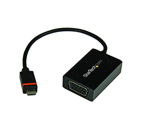 StarTech.com Adattatore Micro USB a VGA - Convertitore video SlimPort/MyDP a VGA per HP Ch...
