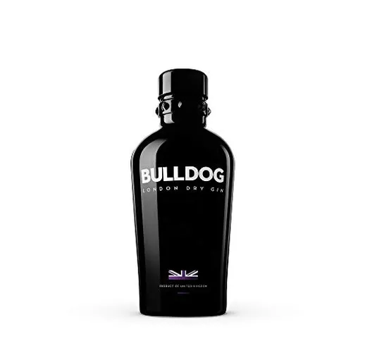 Bulldog London Dry Gin London Dry Gin a Base di 12 Piante Botaniche Differenti, 40% Vol, B...