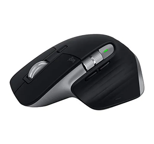 Logitech MX Master 3 – Mouse Wireless Avanzato per Mac, Scorrimento Rapido, Design Ergonom...