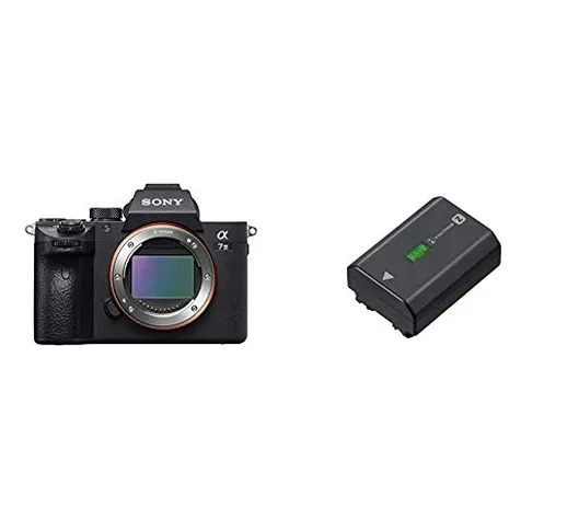 Sony Alpha 7M3 Fotocamera Digitale Mirrorless Full-Frame con Obiettivo Intercambiabile, Ne...
