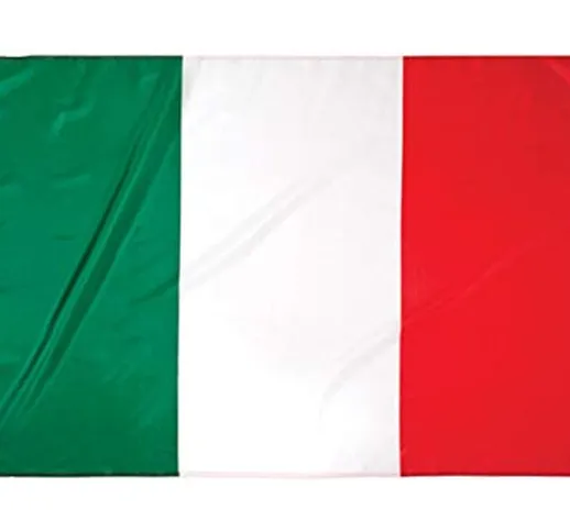 G.V. Bandiera Italia cm 90x150 Azzurri Tricolore Nazionale Italy Flag Italien Flagge Tessu...