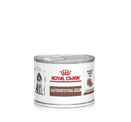 Royal canin 6 scatolette da 195 gr gastrointestinal Puppy per Cani Cuccioli Cibo Umido Mou...