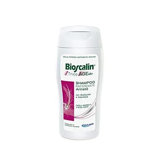 Offerta Bioscalin TricoAge 45+ 2X Shampoo Rinforzante da 200ml - Anticaduta e Antietà