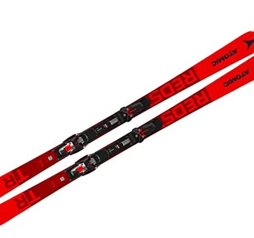 ATOMIC Sci X Redster TR FI Red + attacchi X 12 GW, nero/rosso, 175 cm